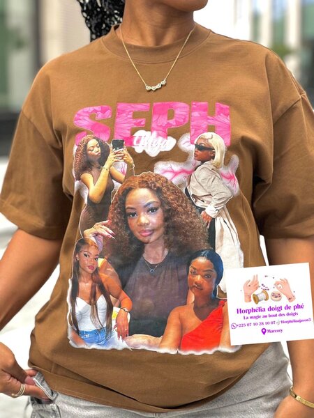 T-shirts personnalisés photo