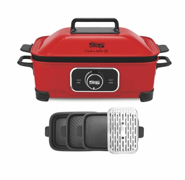 4 IN 1 MULTI-FUNCTION ELECTRIC COOKER WITH 4 TEMPERATURE