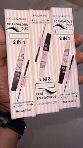 Mascara 2 en 1 water prof