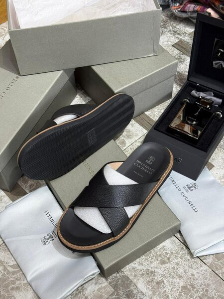 BRUNELLO CLASSIC SLIPPER