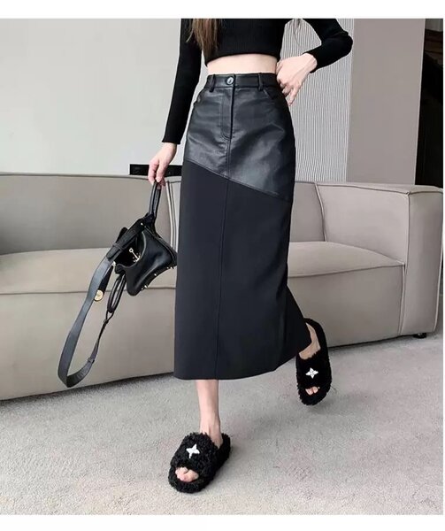 Комбинированная юбка