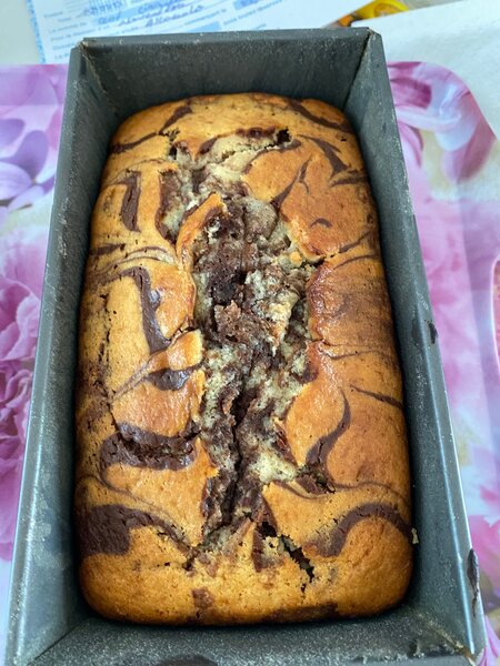 Cake marbré délicieux