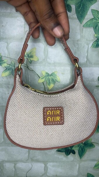 Mini sac à main en toile