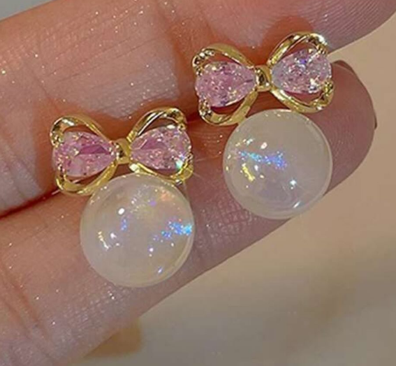 Beautiful fashionable earrings