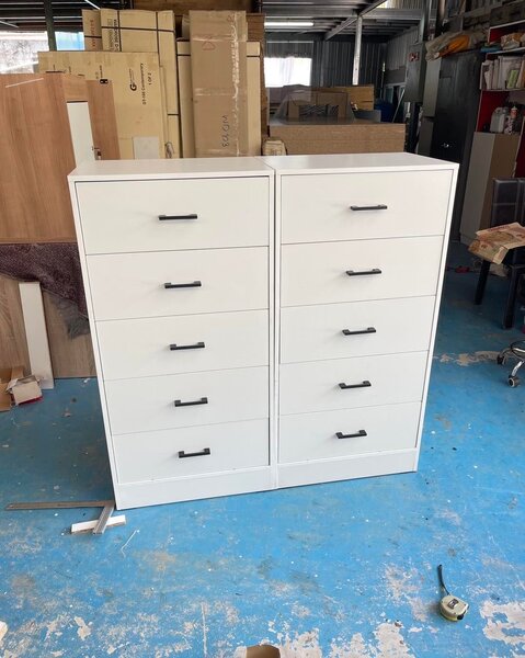 Commode haute 5 tiroirs