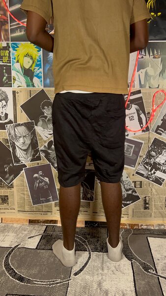 Shorts noirs décontractés