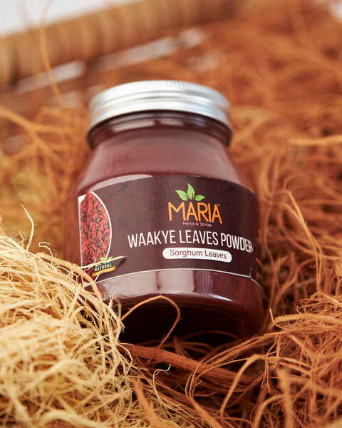 Waakye Leaves Powder (Sorghum Leaves)