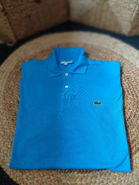 Polo bleu pour homme
