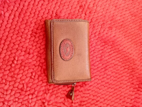 portefeuille en cuir