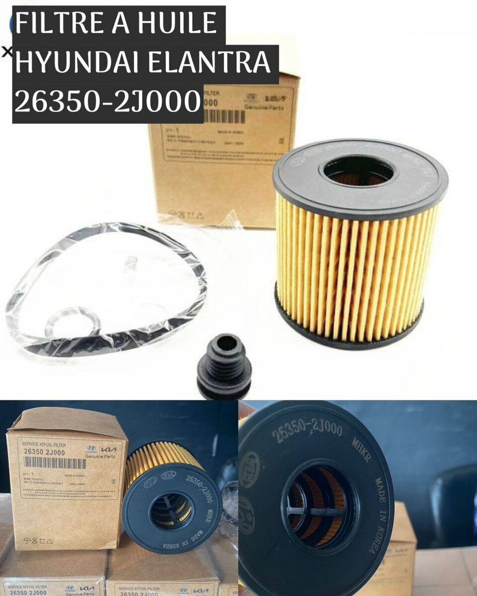 Hyundai Oil Filter 26350-2J000