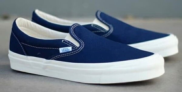 Slip-on sneakers en toile