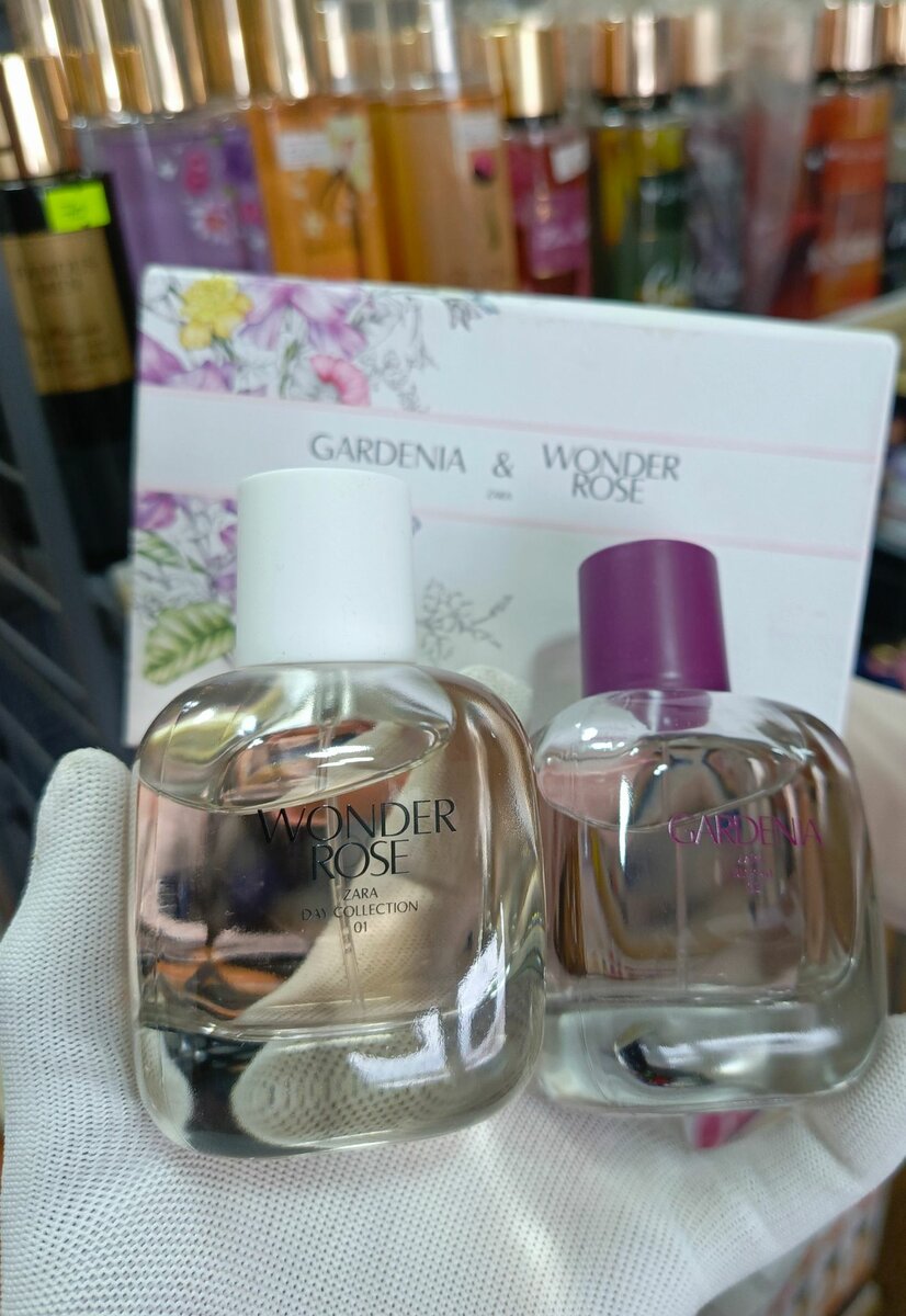 ZARA Wonder Rose & Gardenia 2in1 EDP Spray New In Box
