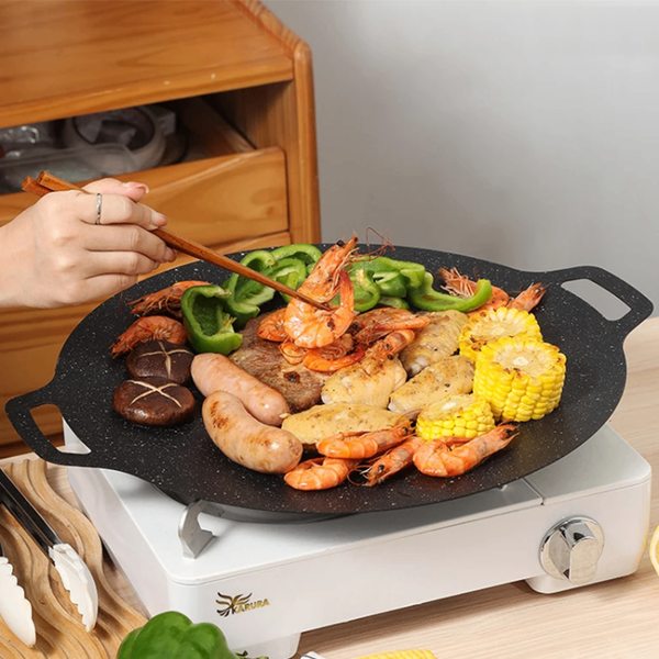 Poêle coréenne grill rôtissoir