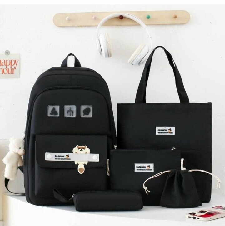 Bag with backpack 5pcs