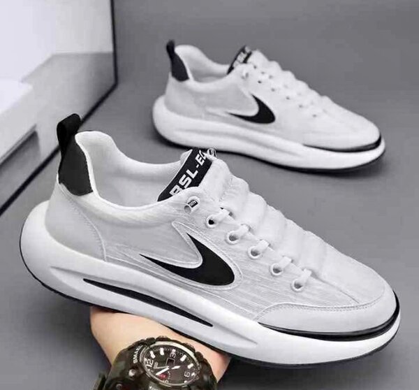 Baskets blanches décontractées