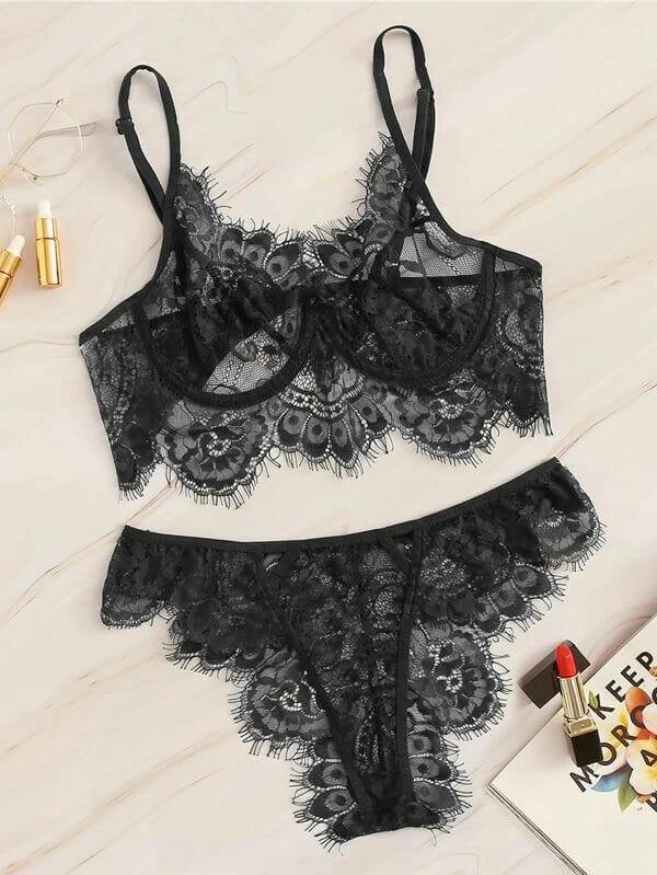 Sous vêtements dentelle