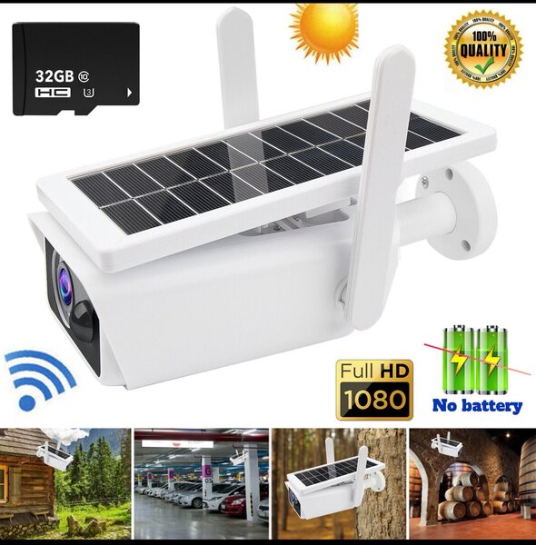 Caméra de surveillance 4 MP Outdoor FUNK WLAN WIFI IP CAMÉRA