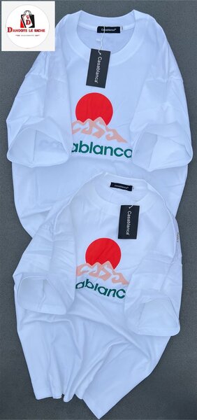 T-shirts Casablanca blanc