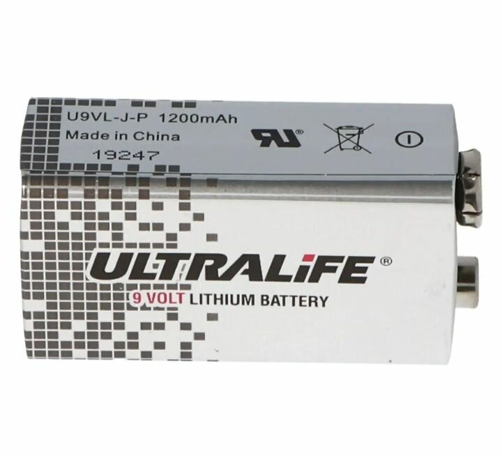 Batterie 9V ULTRALIFE Lithium