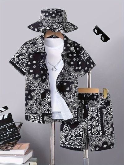 Ensemble homme d'été tendance