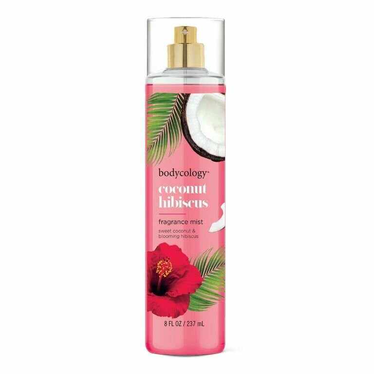 Bodycology coconut hibiscus fragrance mist 236ml