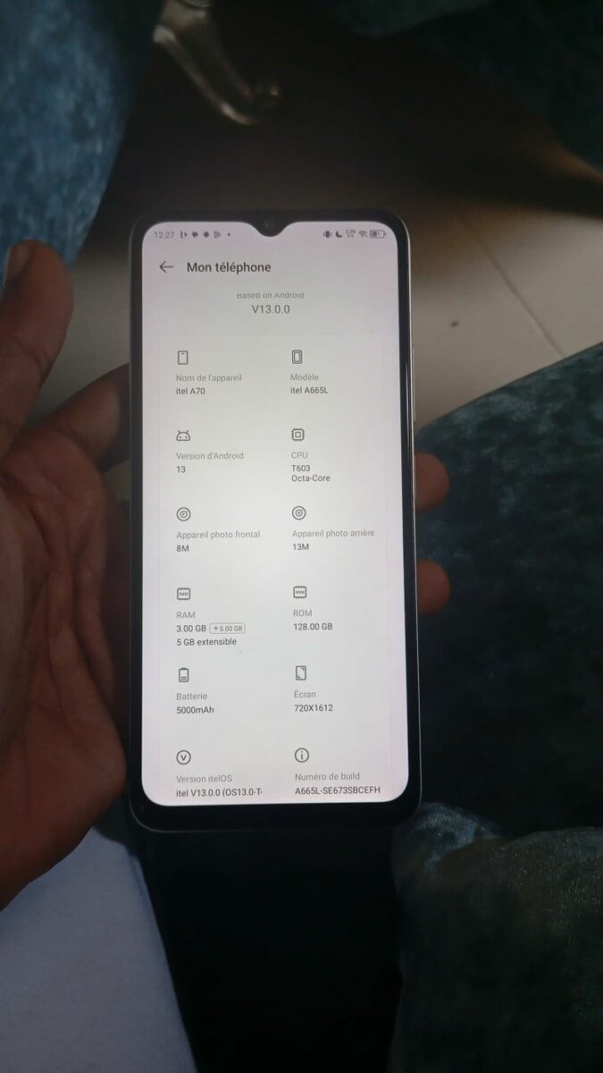 Smartphone Android Moderne