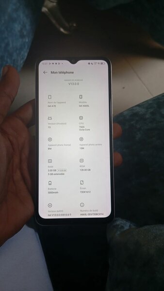 Smartphone Android Moderne