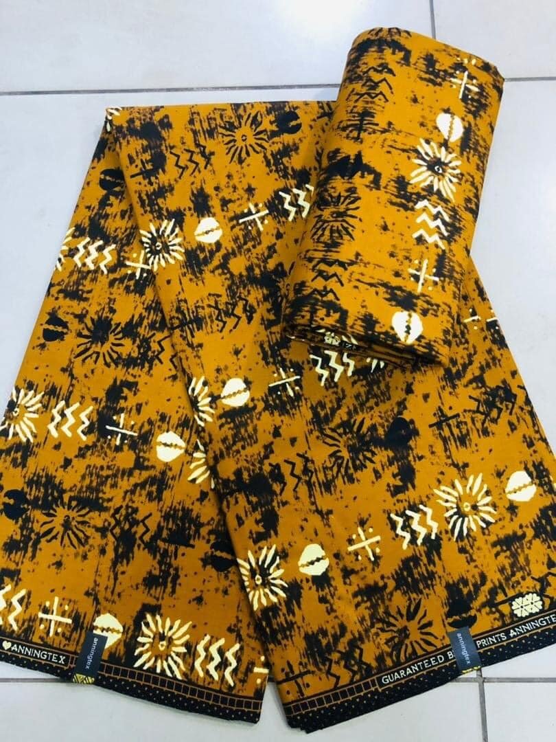Fabric with a print of 6 meters