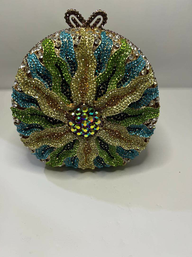 Round Multicolor Purse