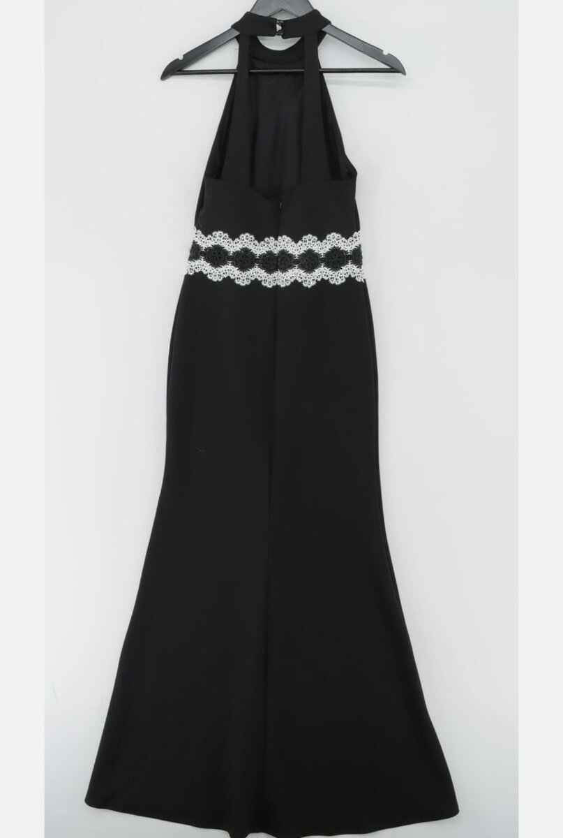 Robe noire élégante soirée
