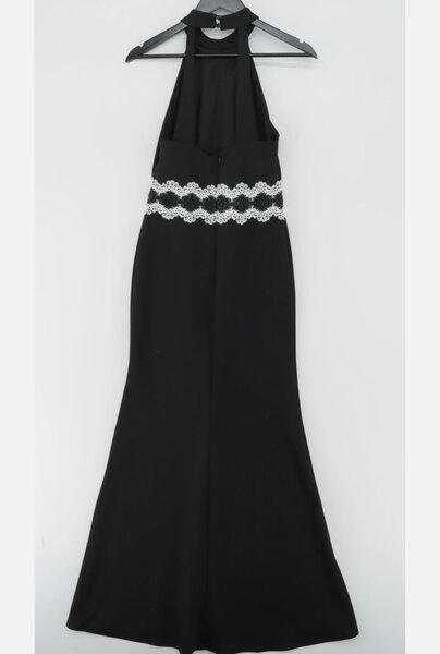 Robe noire élégante soirée