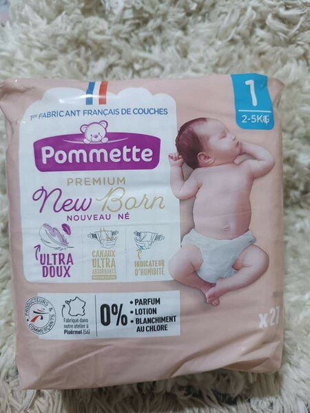 Pommette Couches Nouveau-Né