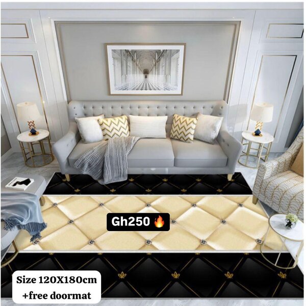 Beautiful and soft patterned carpet