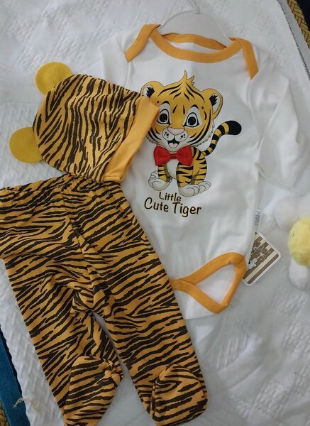 Ensemble Bébé Tigre Mignon