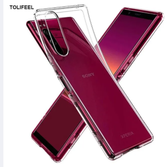 Sony Xperia 5 Back Cover Crystal Transparent Soft Clear Silicon Ultra Thin Protective Case cover