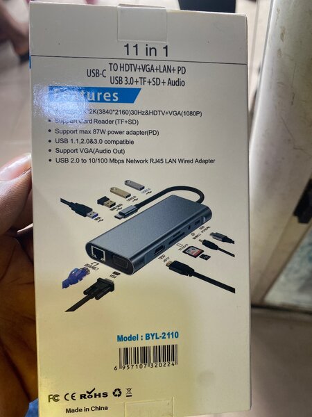 Type adapter 11 in 1