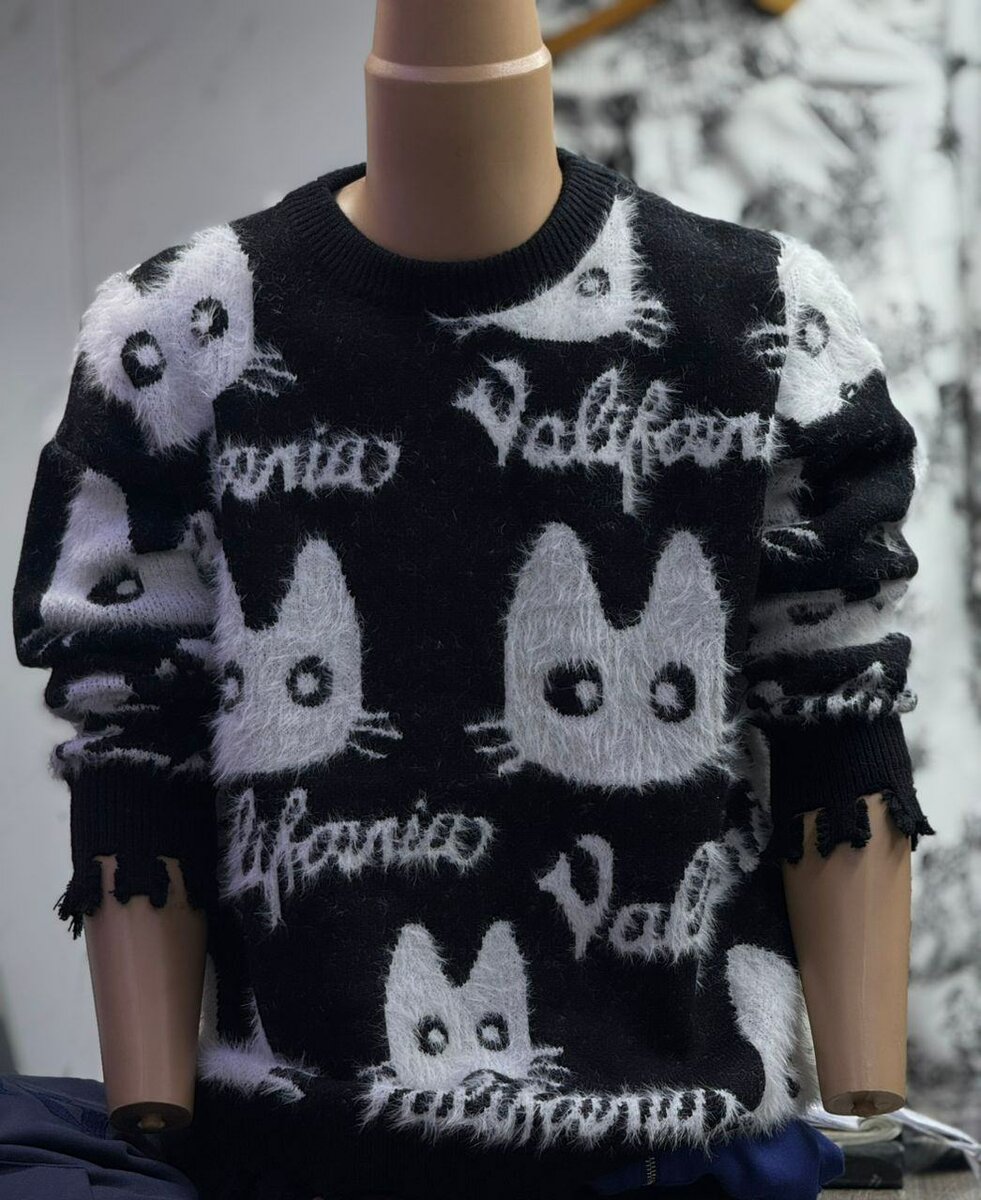 Pulls doudou motifs originaux