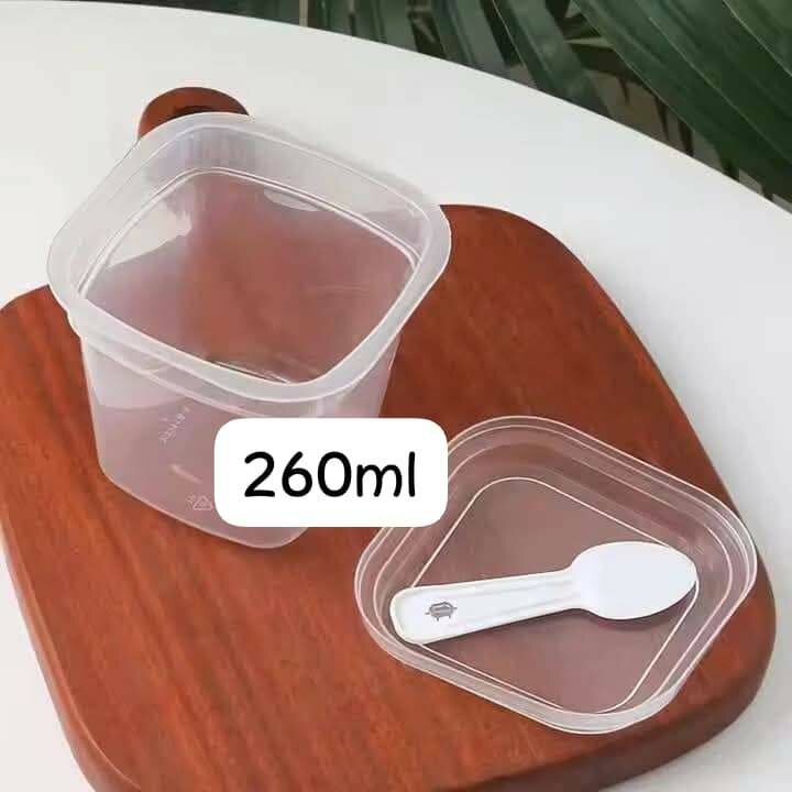 Lots de 50 pots de 260ml