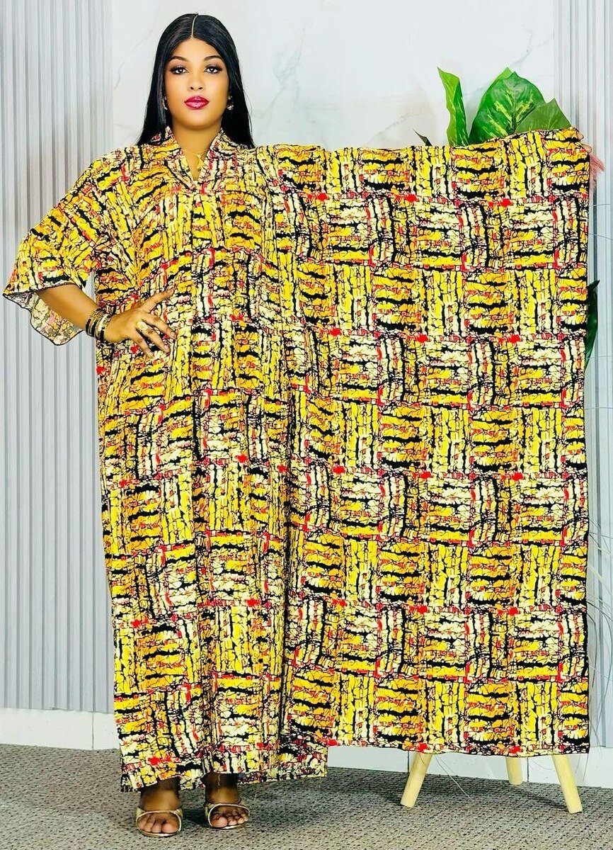 Robe Longue Imprimée Femme