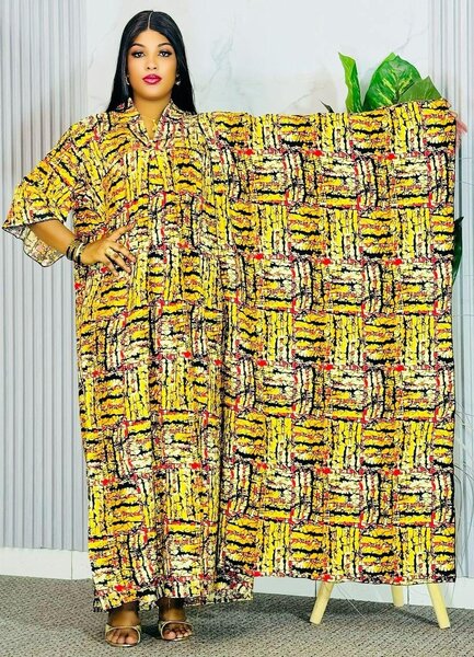 Robe Longue Imprimée Femme