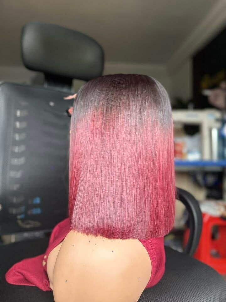 Perruque Vietnamienne bicolore