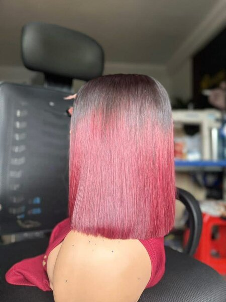 Perruque Vietnamienne bicolore