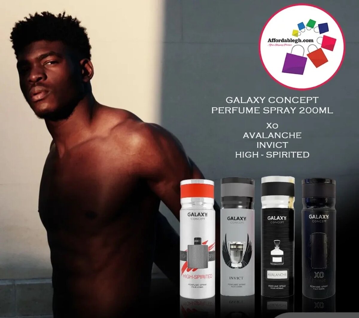 Galaxy perfume spray