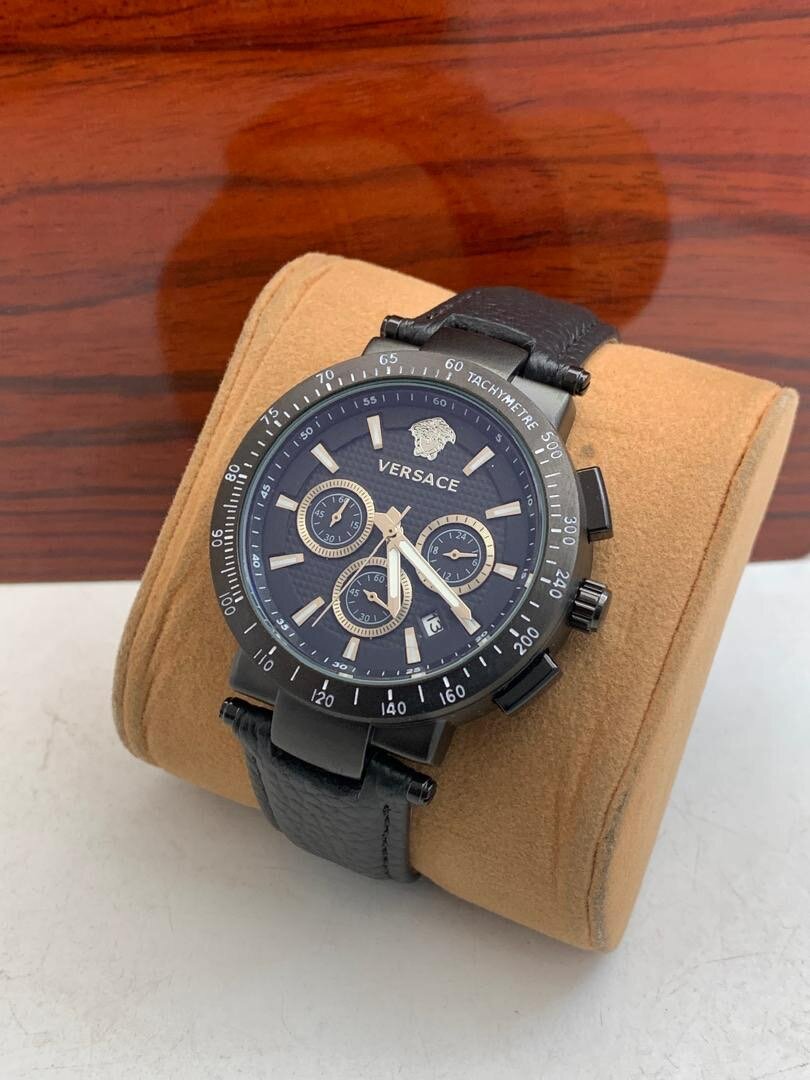 Versace Chronograph (Leather)