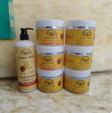Asma doll mango facial with skin polish 300 ml