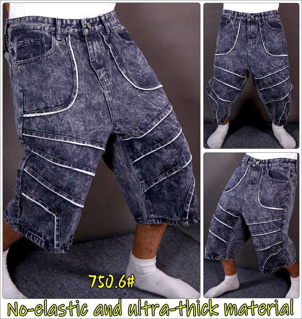 Shorts en denim épais streetwear