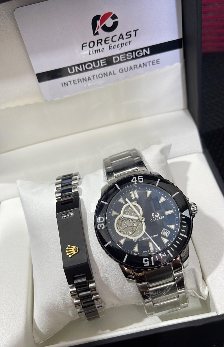 Men smart watch and bracelet