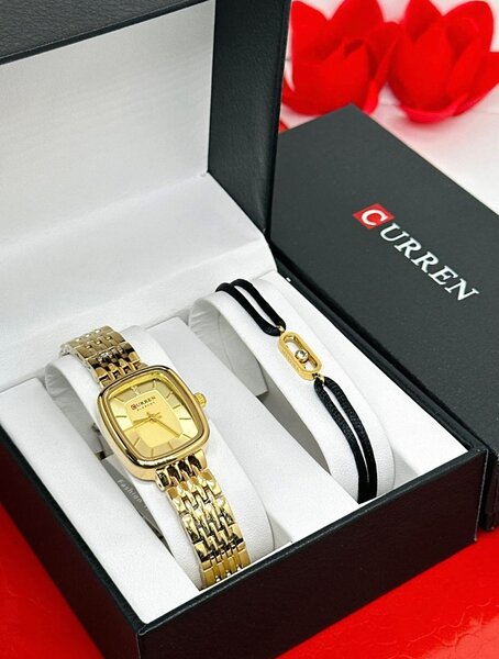 Elegant Gold Watch Set