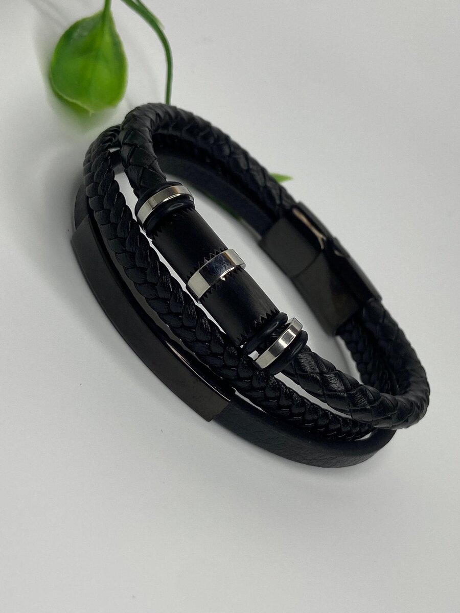 Perfect Leather Steel Wristwear