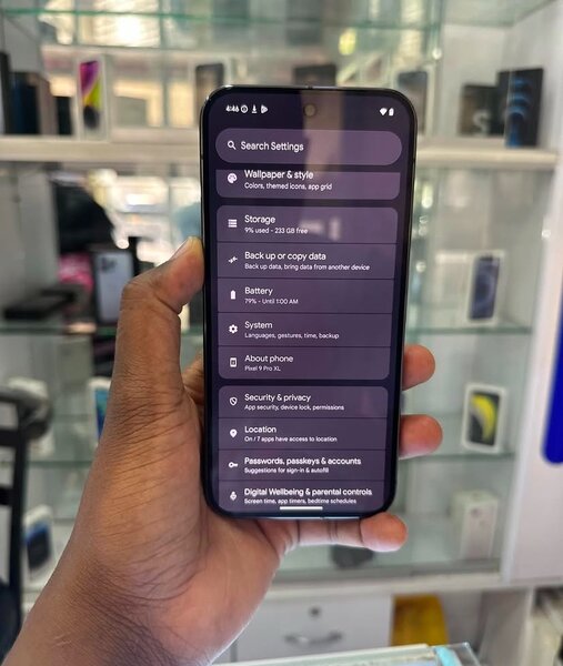 Goggle Pixel 9 pro XL